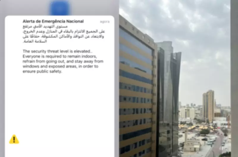 Brasileiro retido no Catar relata mísseis cruzando o céu durante conflito no Oriente Médio