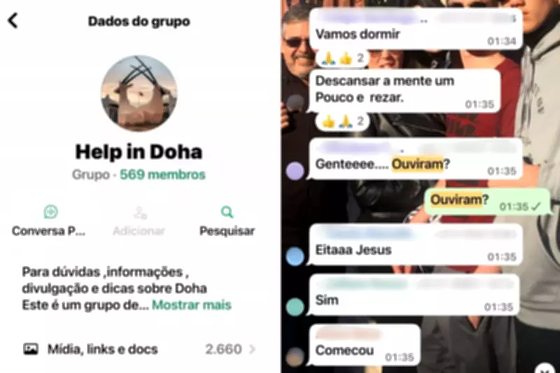 Brasileiros no Catar usam grupo de WhatsApp para apoio mútuo durante conflito no Oriente Médio