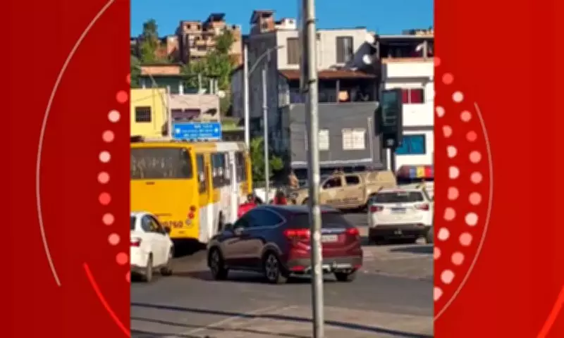 Briga de trânsito em Salvador termina com homem baleado por policial militar da reserva