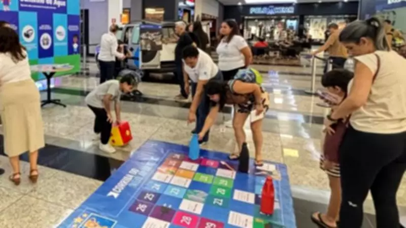 BRK promove circuito educativo no Pátio Limeira Shopping para celebrar Dia Mundial da Água