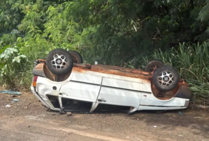 Buraco na pista causa acidente fatal no rodoanel de Campo Grande; idosa de 78 anos morre