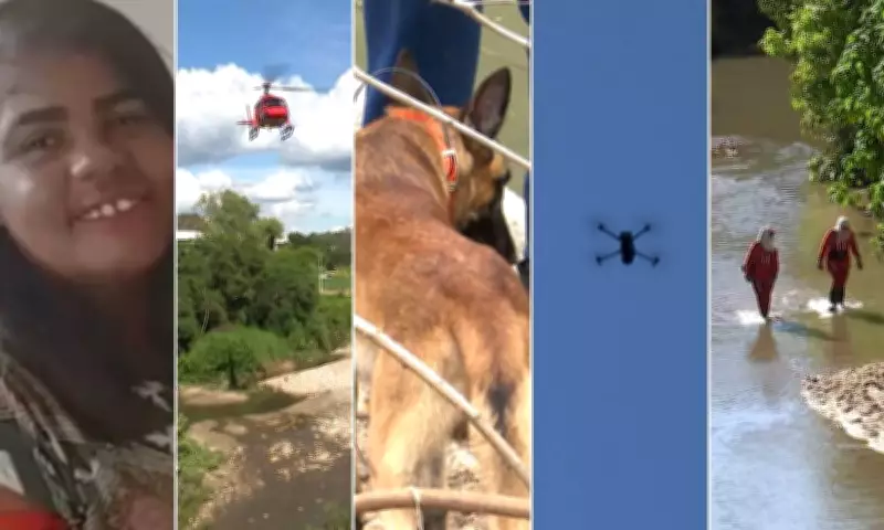 Buscas por mulher arrastada por enxurrada em Vitória da Conquista completam três dias