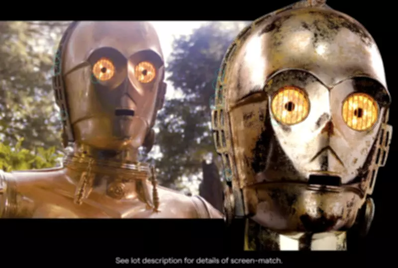 Cabeça de C-3PO de 'Star Wars: O Retorno de Jedi' é leiloada por US$ 1 milhão
