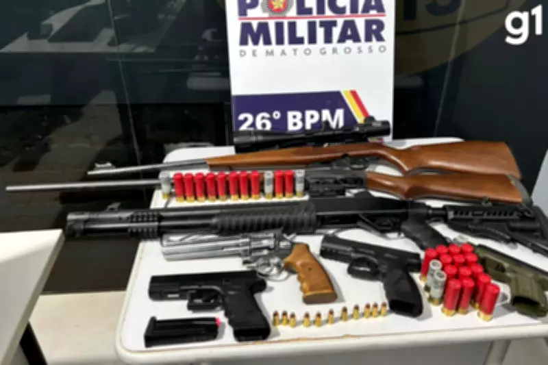 CAC é preso por agredir esposa grávida após tentar tomar celular à força em MT