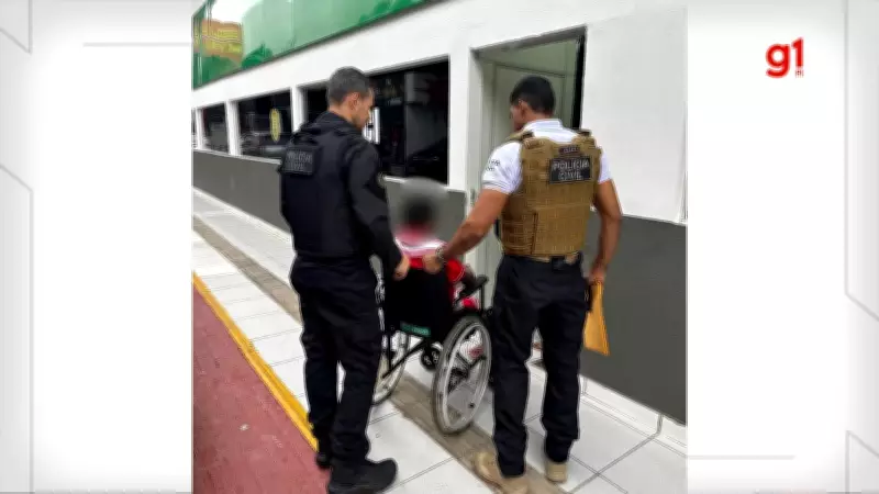 Cadeirante preso no Piauí por extorquir R$ 50 mil de mulher com ameaças de divulgar fotos íntimas