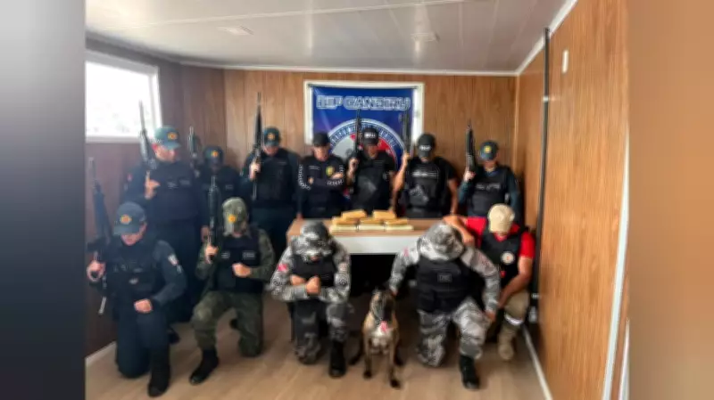 Cadela farejadora Ísis encontra 8,5 kg de maconha em embarcação no Pará