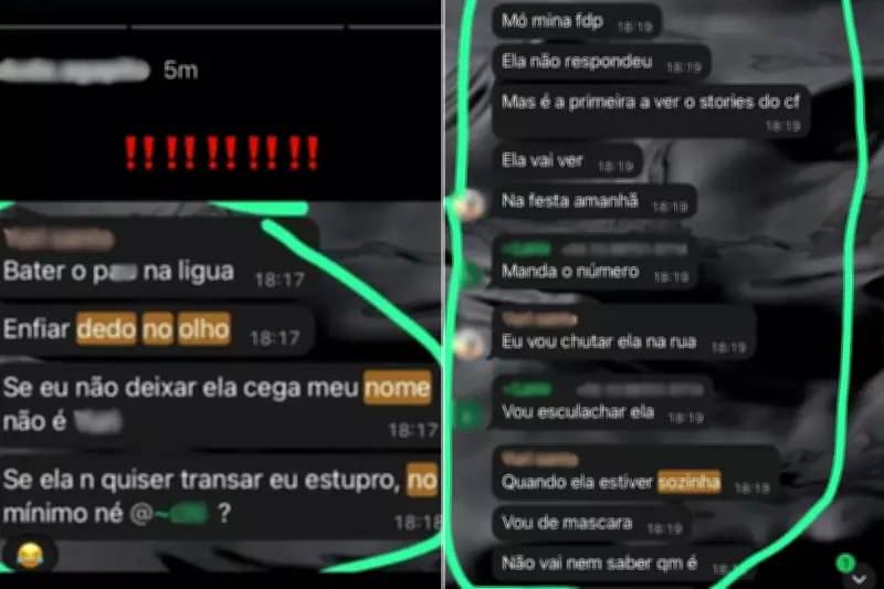 Calouro é afastado de universidade após ameaças de estupro contra colega em Santos