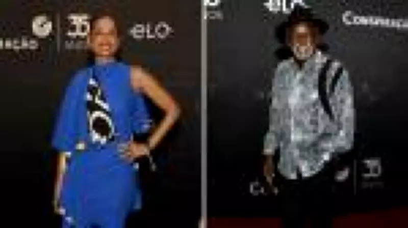 Camila Pitanga emocionada com homenagem ao pai Antonio no Golden Globes Tribute no Rio