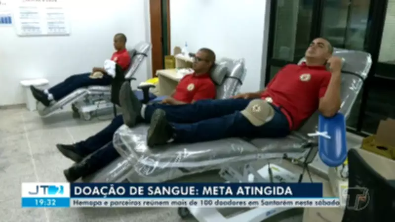 Campanha 'Doe Sangue, Doe Vida' reúne mais de 100 doadores em Santarém, Pará