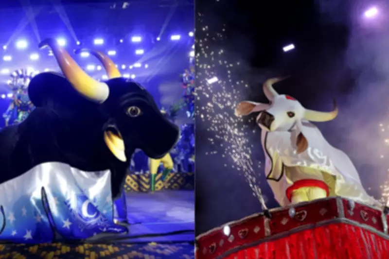 Caprichoso e Garantido brilham no lançamento do 59º Festival de Parintins com prévia do espetáculo para 2026