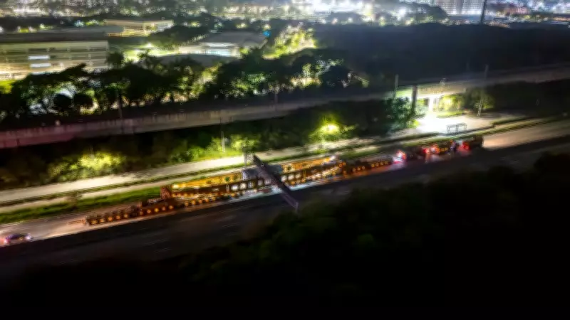 Carga Gigante de 138 Metros Afeta Trânsito na Ayrton Senna em Guararema