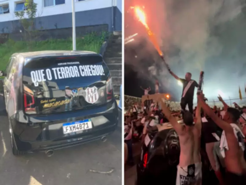 Carro da Ponte Preta apreendido em operação contra influenciador que entrou no estádio