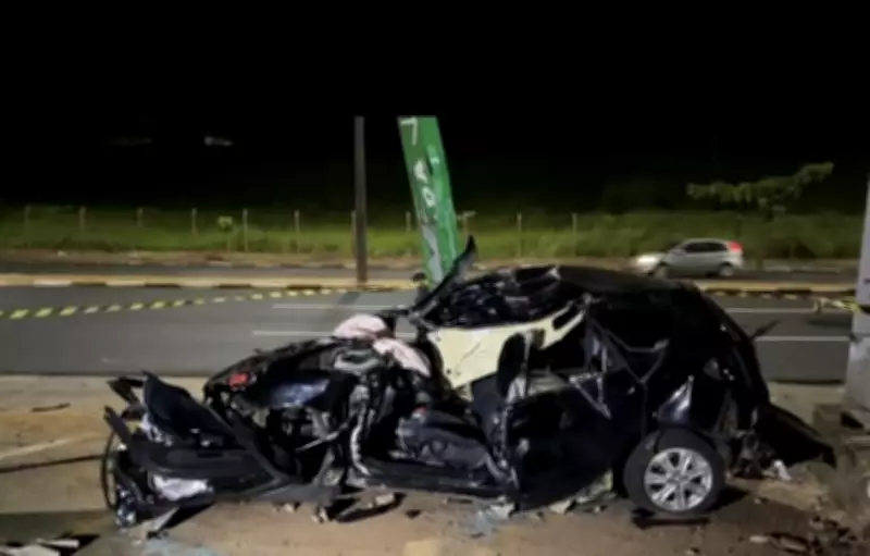 Casal fica gravemente ferido em acidente na Via Expressa de Araraquara (SP)