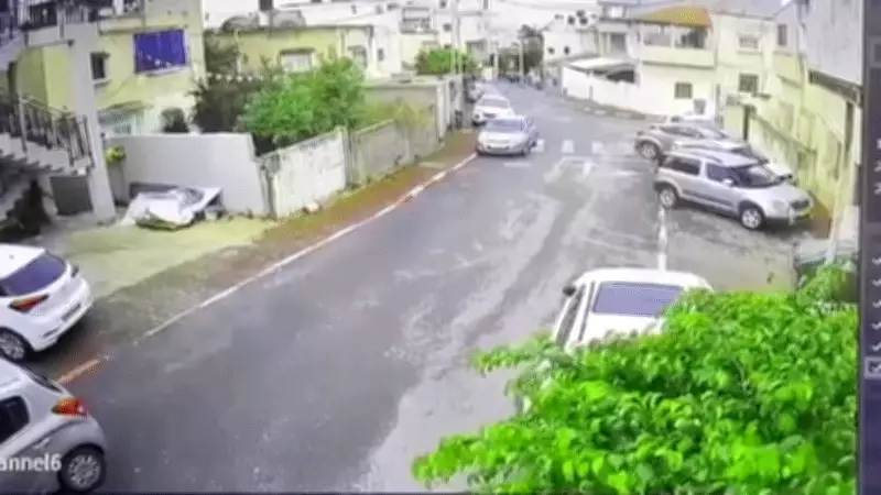 Casal israelense escapa por pouco de míssil que atinge carro estacionado em Kafr Qassem