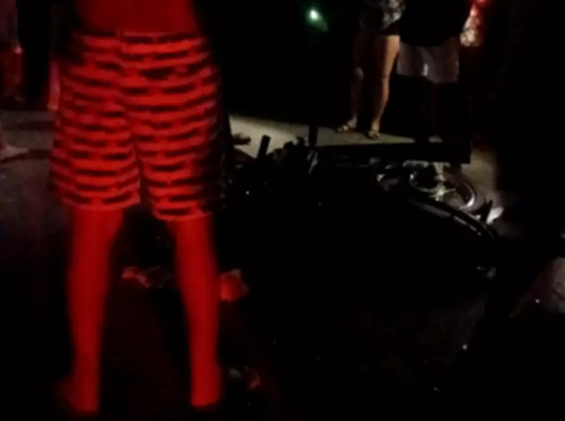 Casal morre em colisão entre moto e trator que fugiu do local na Grande Natal