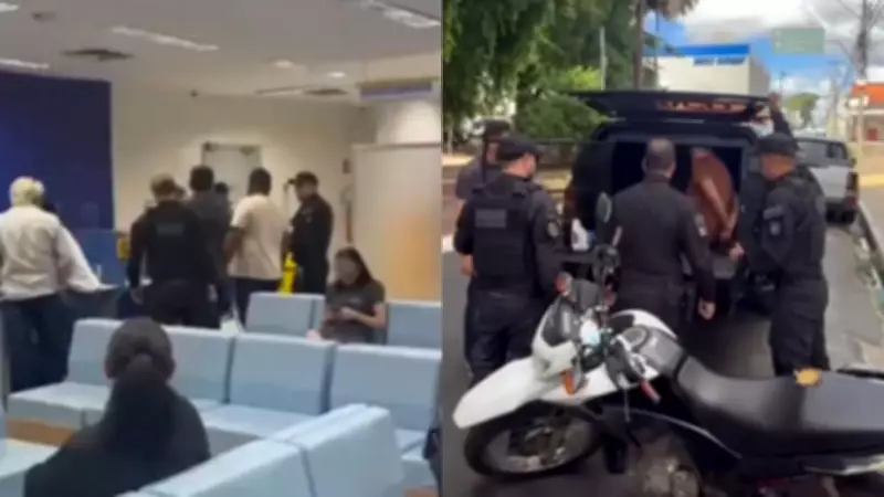 Casal é preso ao tentar sacar R$ 200 mil com documentos falsos em banco de Teresina