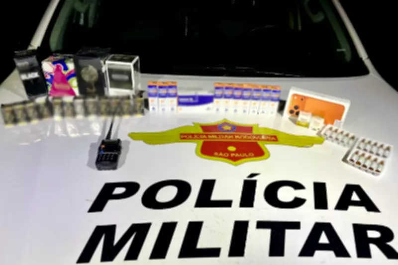 Casal é preso com R$ 26,5 mil em medicamentos ilegais em Presidente Epitácio (SP)