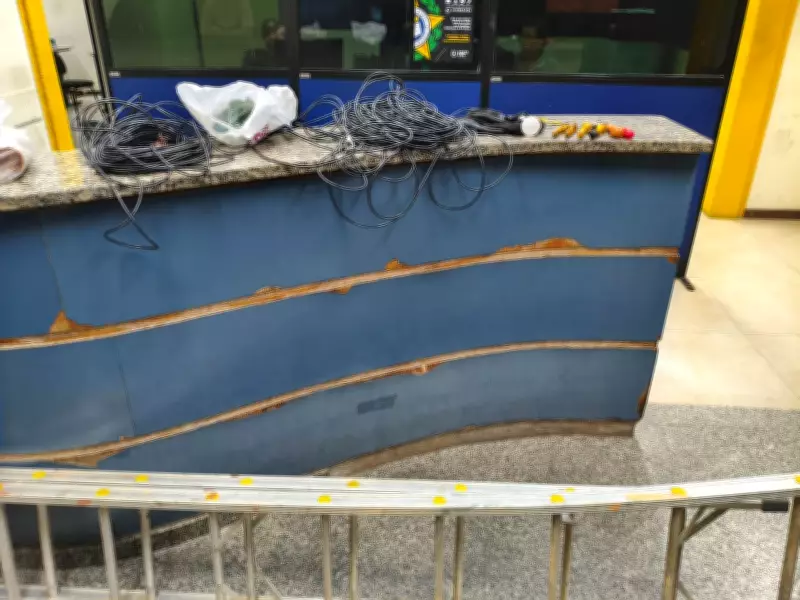 Casal é preso em flagrante por furto de cabos de energia em Barra Mansa