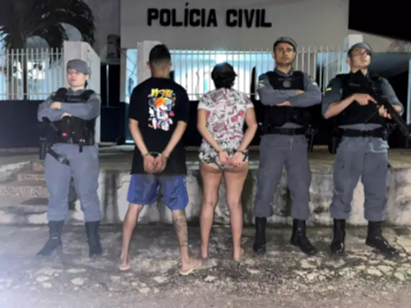Casal é preso no Amapá suspeito de tráfico e envolvimento em homicídio