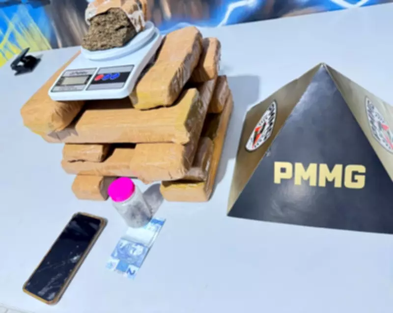 Casal é preso por tráfico após tentar jogar maconha pela janela durante abordagem da PM em Ipatinga