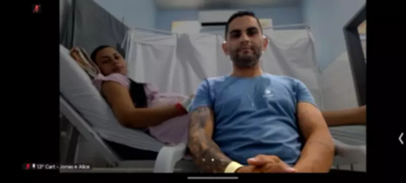 Casal se casa em enfermaria de hospital em João Pessoa após complicações na gravidez