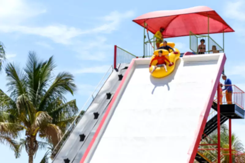 Castelo Park Aquático em Cesário Lange é opção de lazer com adrenalina e conforto no interior paulista