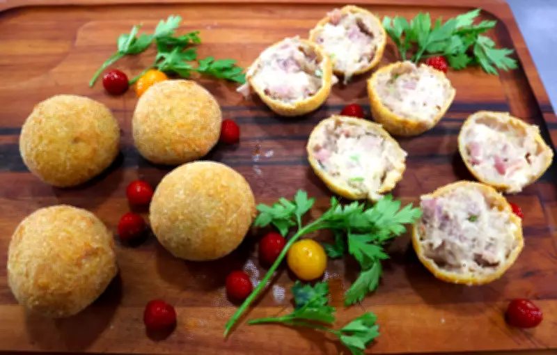 Chef de Rio Preto cria bolinho '19 de março' com linguiça cuiabana para aniversário da cidade