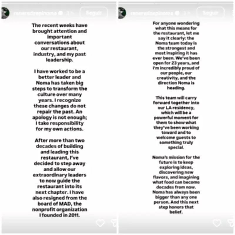 Chef René Redzepi deixa Noma após denúncias de agressões e humilhações a funcionários