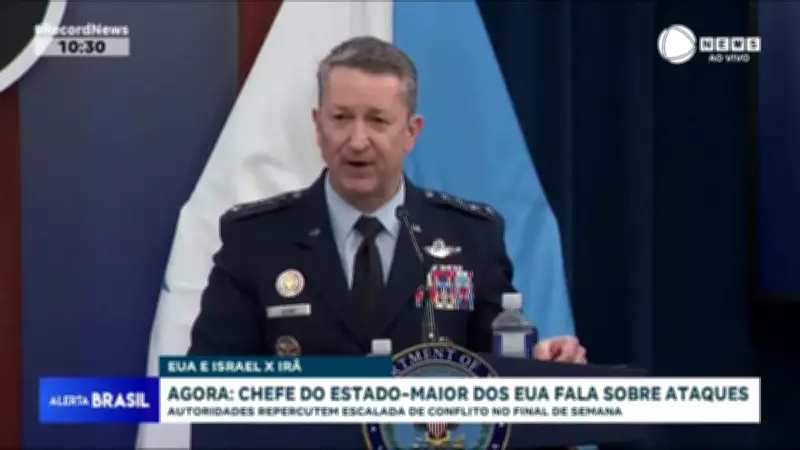 Chefe militar dos EUA detalha ataques conjuntos com Israel ao Irã