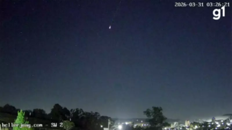 Chuva de meteoros Southern March Alpha ilumina o céu do Rio Grande do Sul