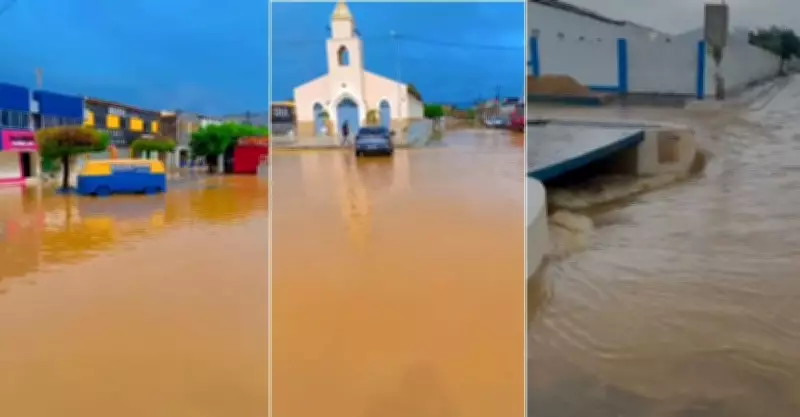 Chuvas intensas atingem Sertão de Pernambuco com alagamentos e estado de atenção