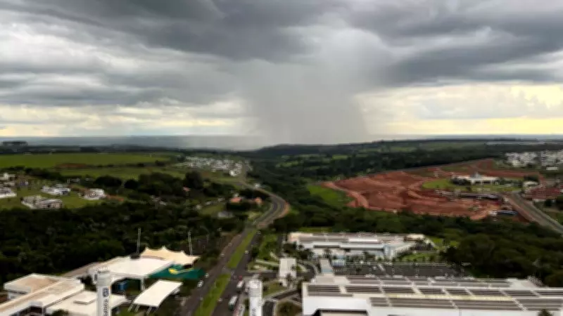 Chuvas intensas atingem Triângulo Mineiro com previsão de até 100 mm de precipitação