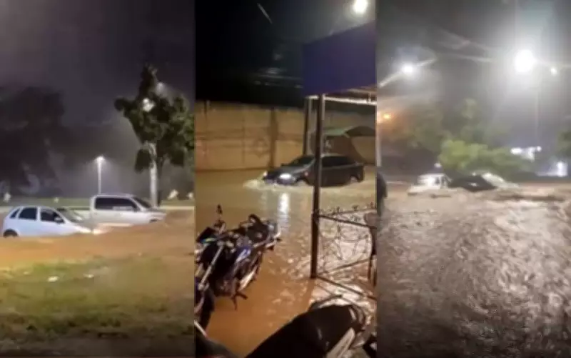 Chuvas intensas causam alagamentos e transtornos em Vitória da Conquista, Bahia