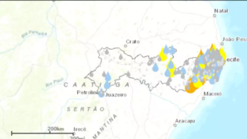Chuvas intensas elevam rios e colocam cinco cidades de Pernambuco em alerta de inundação