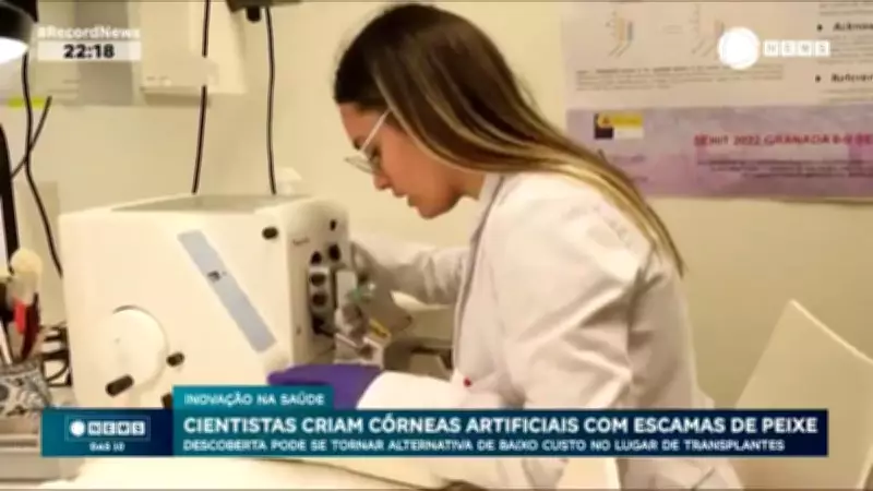 Cientistas espanhóis criam córneas artificiais a partir de escamas de peixe