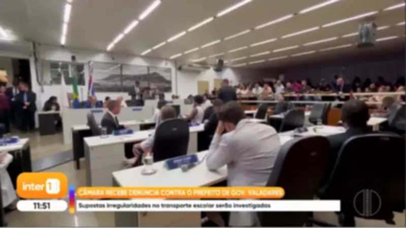 Câmara de Governador Valadares investiga prefeito por contratação de transporte escolar