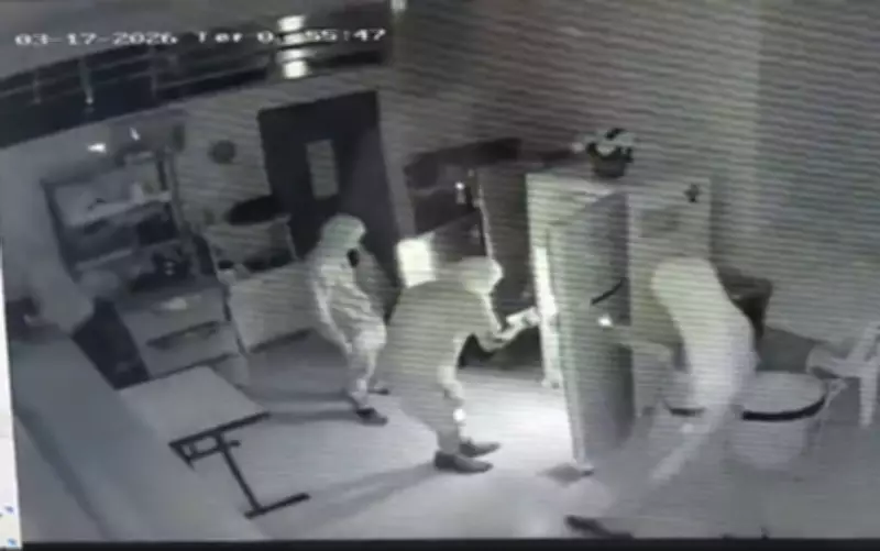 Câmeras de segurança flagram furto e vandalismo em escola estadual de São Joaquim da Barra