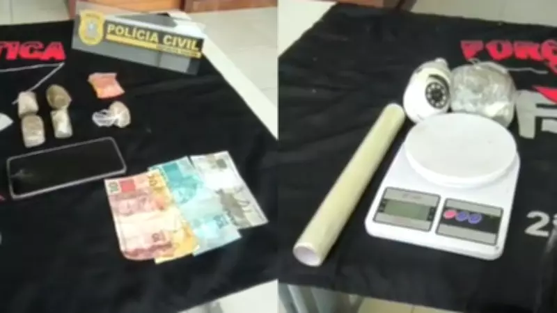 Cão farejador da PM auxilia em operação que prende família por tráfico de drogas no ES