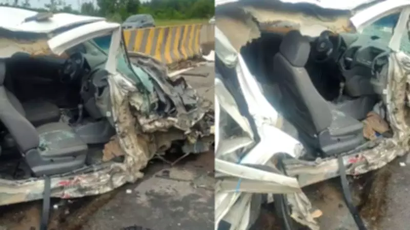 Colisão frontal entre carreta e carro fere quatro pessoas na BR-101 em Conceição da Barra