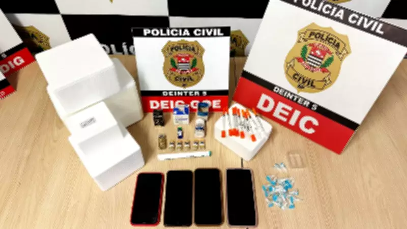 Comerciante presa por vender emagrecedores ilegais em loja de roupas em Rio Preto