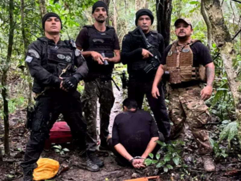 Condenado por assassinato de agente é recapturado após romper tornozeleira no Acre