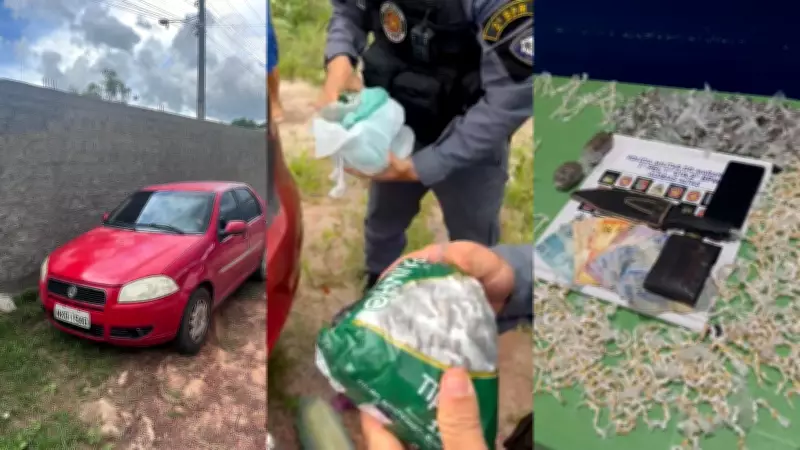 Condutor de carro-lotação é preso transportando drogas na zona rural de Caxias, MA
