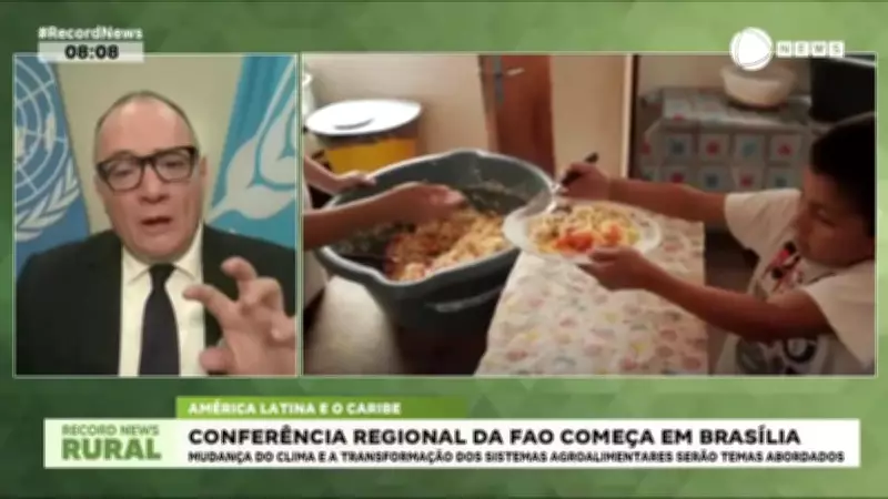 Conferência da FAO em Brasília discute clima e sistemas agroalimentares