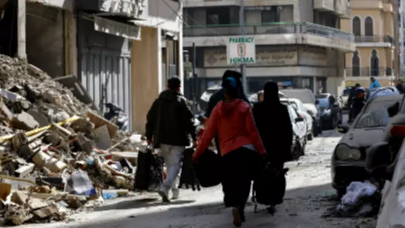 Conflito no Oriente Médio desloca mais de 1 milhão no Líbano e intensifica crise humanitária