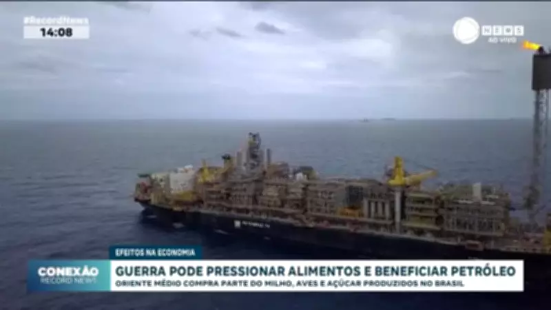 Conflito no Oriente Médio pressiona alimentos e beneficia petróleo brasileiro