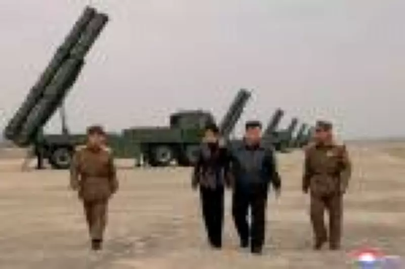 Coreia do Norte testa foguetes nucleares com Kim Jong-un e herdeira Ju-ae em resposta a EUA e Coreia do Sul