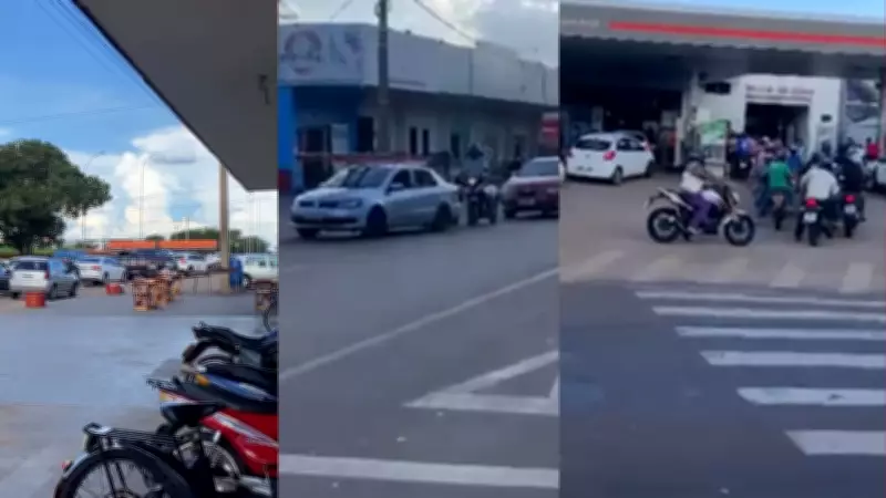 Corrida por diesel causa desabastecimento e filas quilométricas em cidades de Mato Grosso