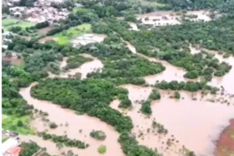Costa Rica decreta calamidade após chuvas intensas em MS; outras cidades em alerta
