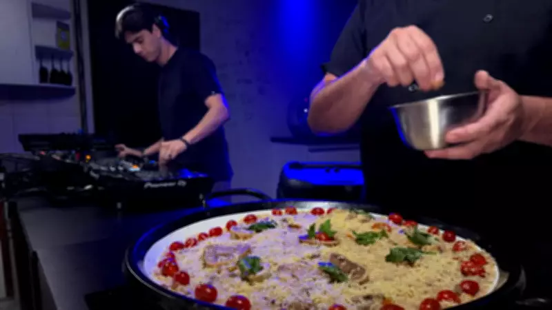 Cozinha vira palco: projeto no interior de SP une música eletrônica e gastronomia em estúdio inovador