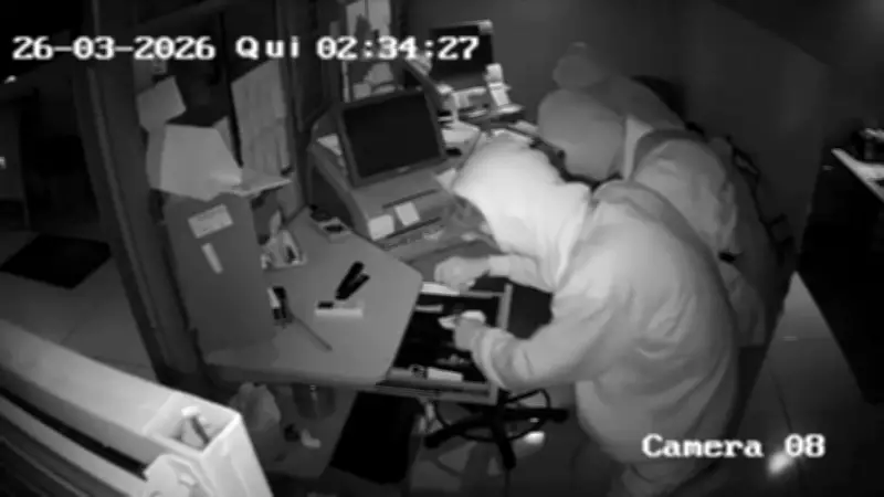 Criminosos invadem lotérica em Aracruz e furtam mais de R$ 23 mil em ação rápida